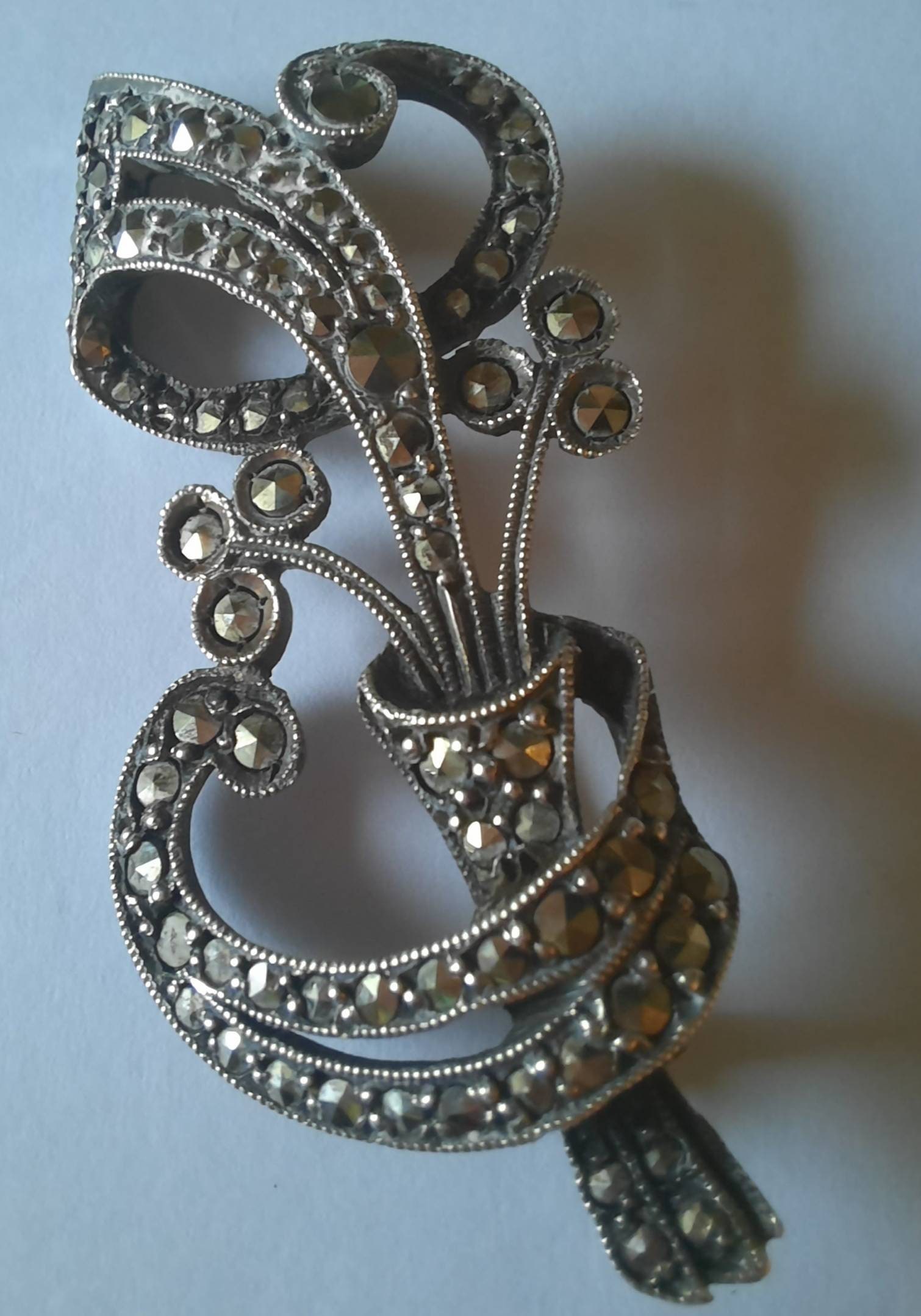 1920s marcasite jewelry deals