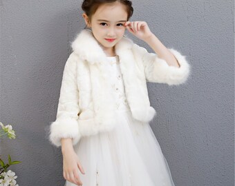 childrens fur shawl