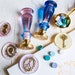 Starry Sky Wax Seal Stamp Custom Wax Seal Stamp with Size & Shape Option Personalized Wedding Invitation Wax Stamp Kit Transparent Wax Seal 