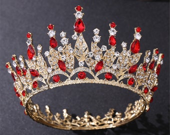 Ruby Crown Etsy