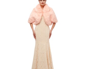 blush dress coat