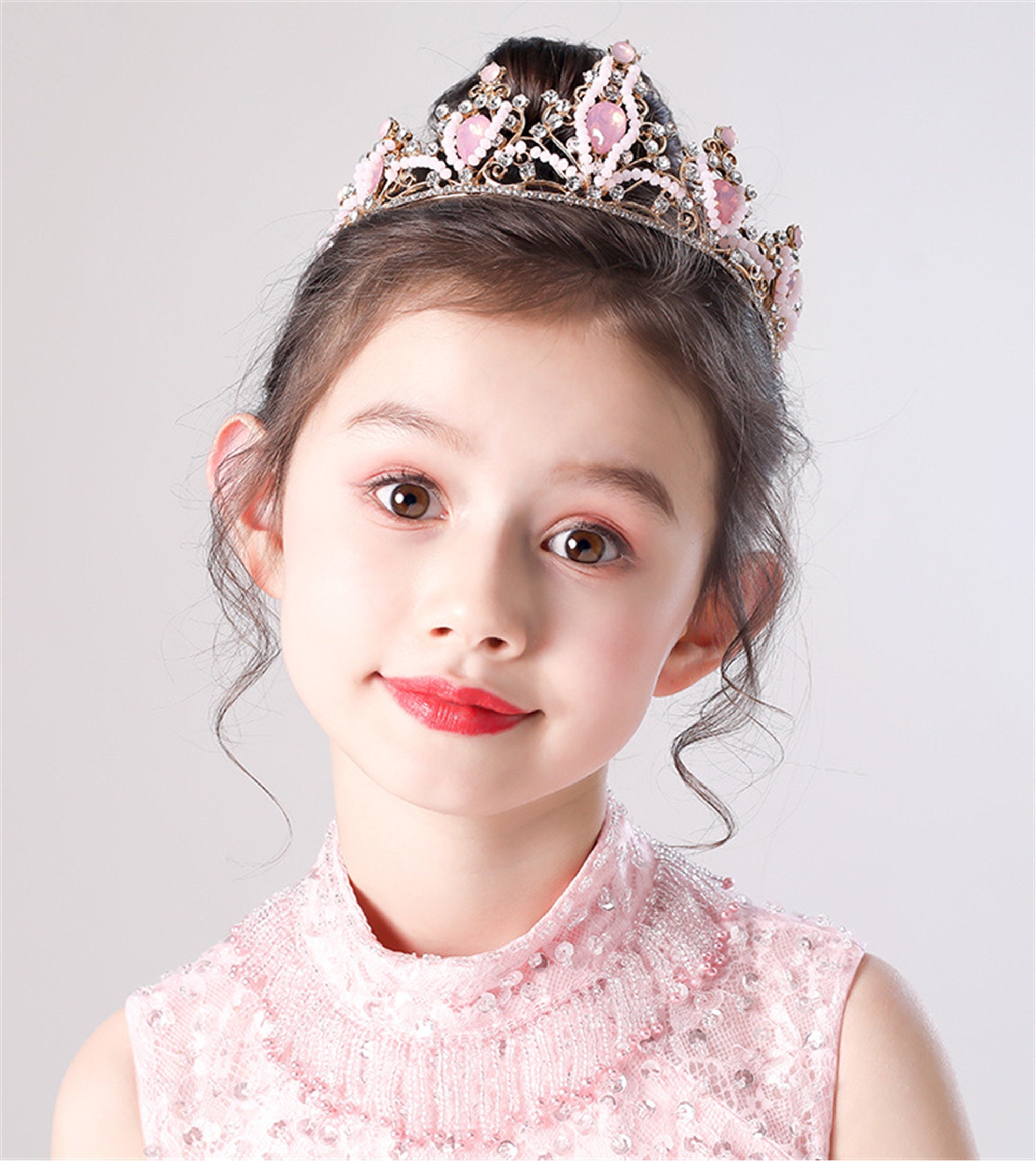 Kindergeburtstag Krone Rosa Mädchen Geburtstag Party Krone | Etsy