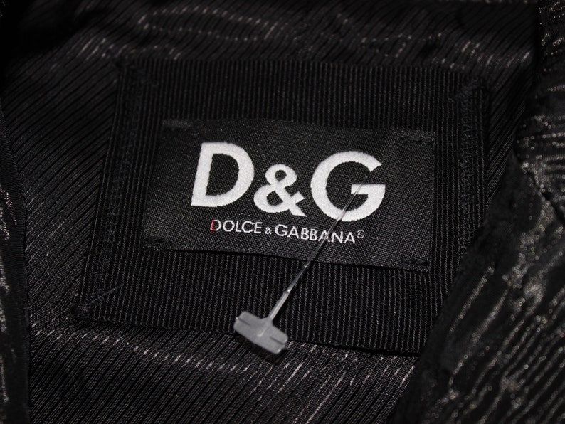 Authentic D&G Dolce and Gabbana Blazer Jacket Coat 38 label | Etsy
