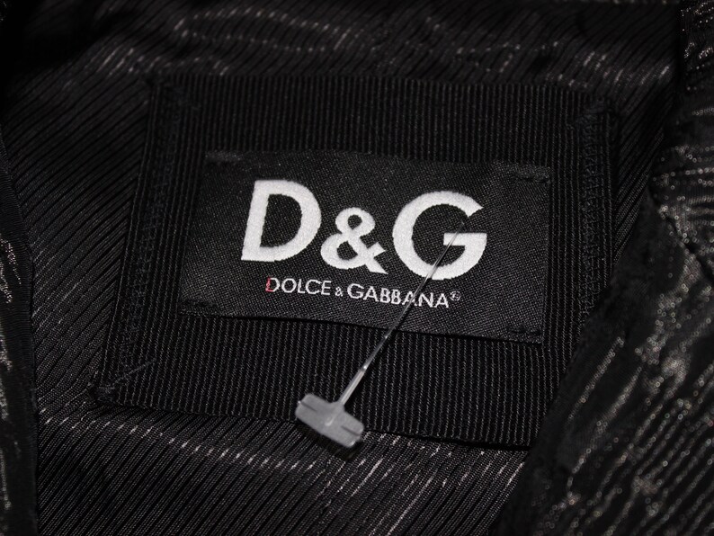 Authentic D&G Dolce and Gabbana Blazer Jacket Coat 38 label Etsy
