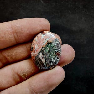 AAA Grade Leopard skin Jasper Oval Cabochon, Natural Leopardskin Jasper Pendant Size Gemstone For Jewelry Making Birthday Gift For Her/Him