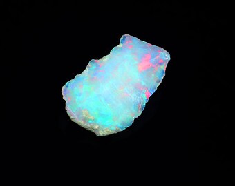 3.80 Carats AAA Quality Natural Raw Opal, Opal Rough, Opal Crystal, Ethiopian Opal, Fire Opal, Opal Rough Gemstone, Uncut Opal Raw 18x12mm