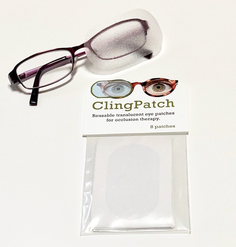 Translucent Eye Patch for Glasses Occlusion Therapy Etsy
