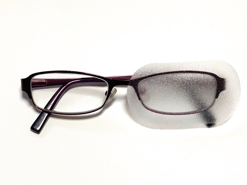 Translucent Eye Patch for Glasses Occlusion Therapy Etsy