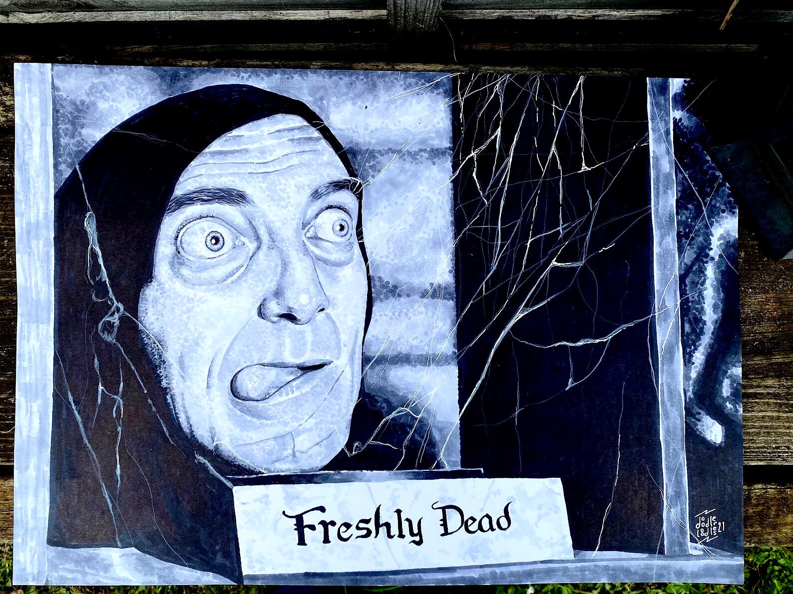 NPG x34558; Marty Feldman as Igor in 'Young Frankenstein' - Portrait -  National Portrait Gallery