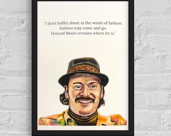 Howard Moon, The Mighty Boosh, Limited Art Print.