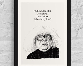 Ongo Gablogian Aka Frank Reynolds Limited Art Print.