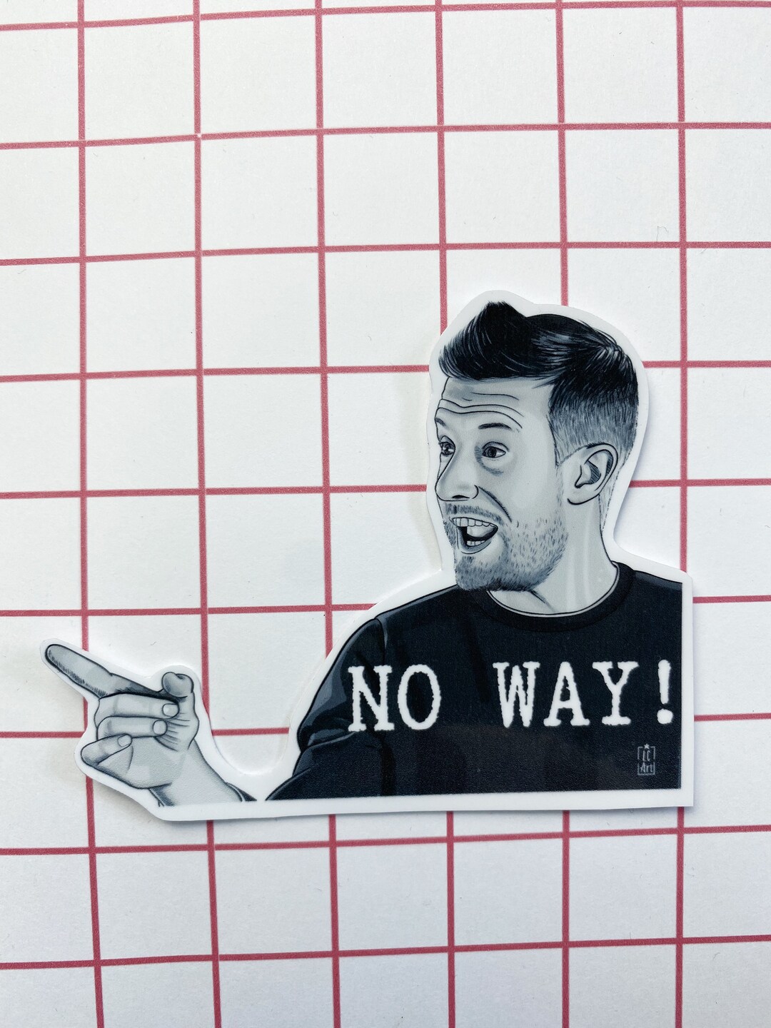 Chris Ramsey, Taskmaster, Vinyl Sticker and Magnet. - Etsy