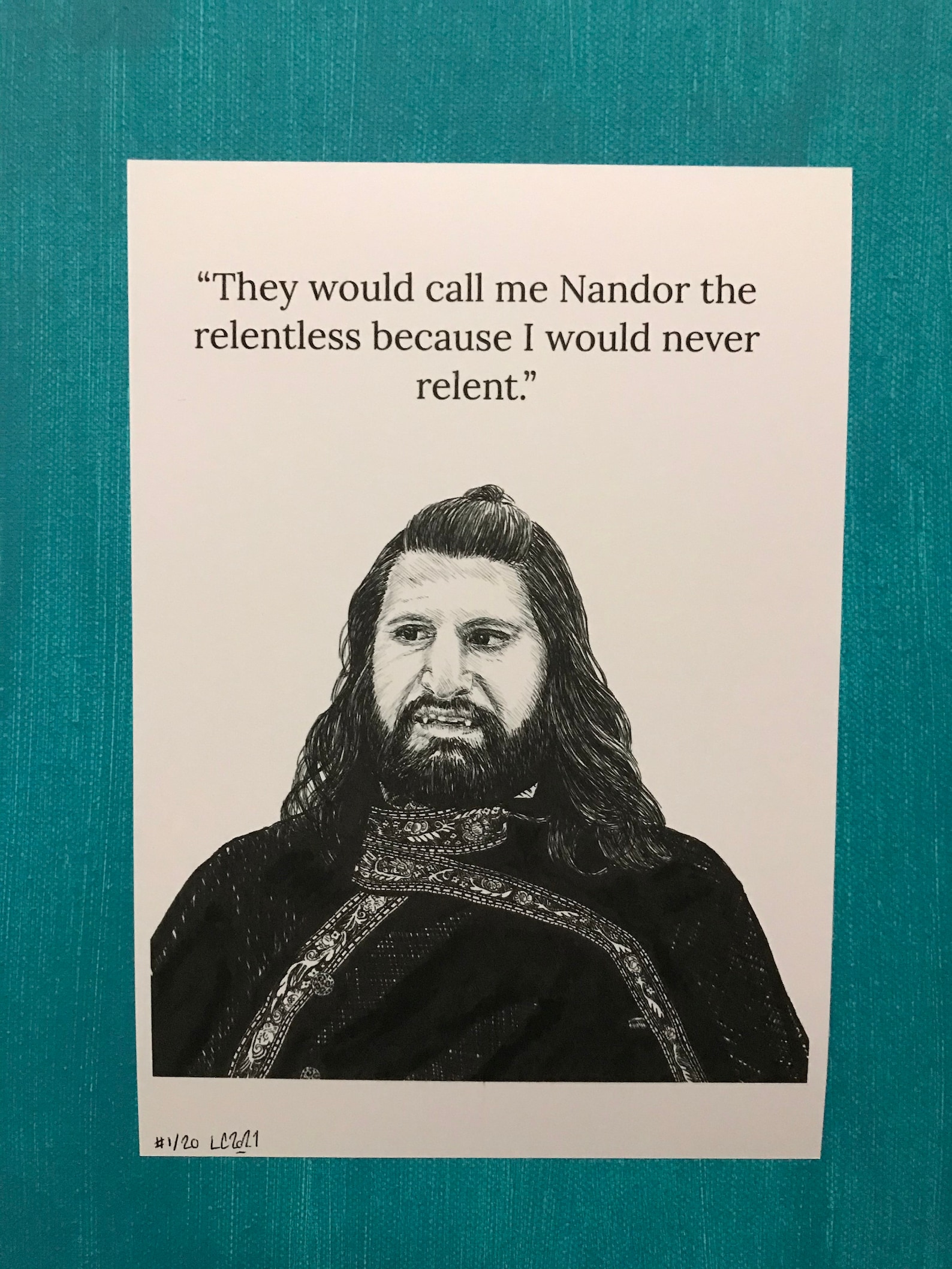 Nandor What We Do in the Shadows Limited Art Print. Etsy