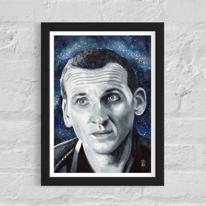 The Ninth Doctor, Christopher Eccleston, Doctor Who, Limited and Numbered Edition Prints.