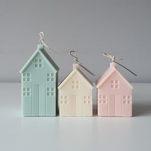 Handmade house candle set with scent perfect for new home gifts, home decoration, mothers day or wedding gifts