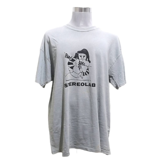 Vintage Rare Stereolab Band Tshirt