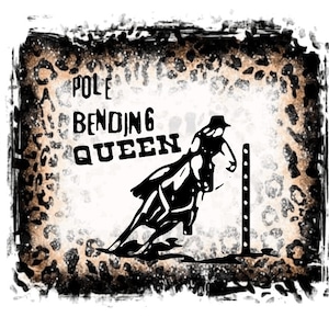 DIGITAL DOWNLOAD, Sublimation Transfers, DIY Shirt, Sublimation, Transfers Ready to Press, Heat Transfer Designs, Pole bending Queen, png
