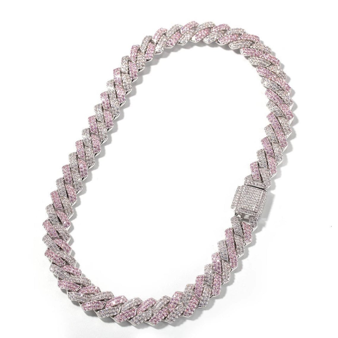 pink cuban chain