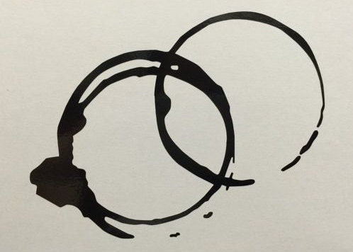 Download Dave Matthews Coffee Rings Die Cut Vinyl Decal Etsy