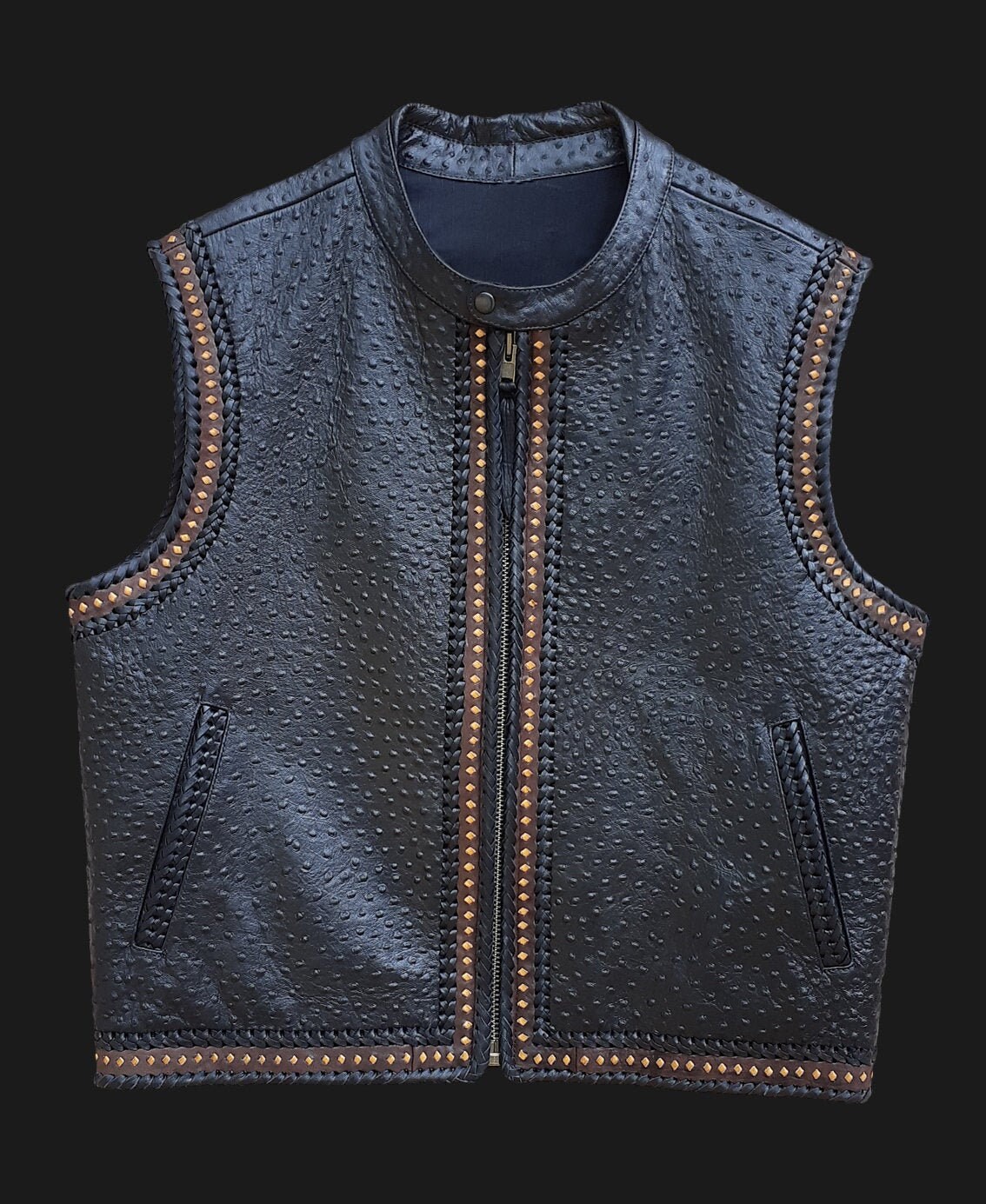 ostrich vest