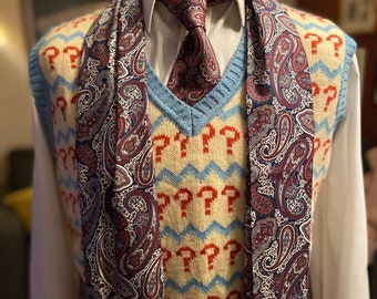 Seventh Doctor Paisley Scarf