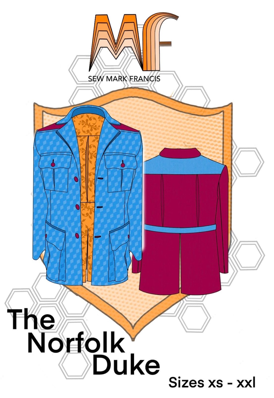 Duke Norfolk Sewing Pattern PDF - Etsy