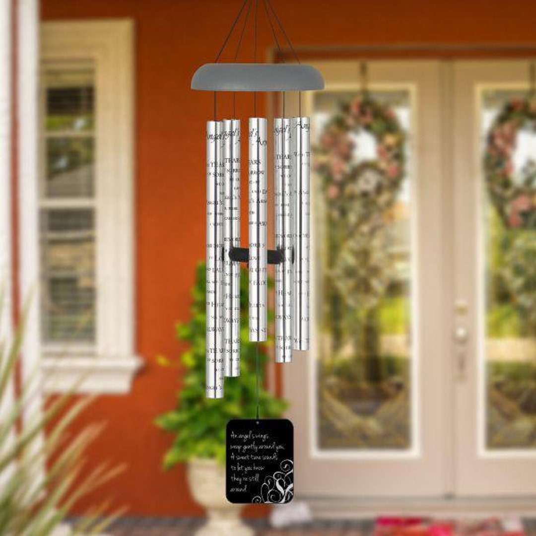 In Loving Memory Wind Chimes Memorial Wind Chimes Personalized Memorial
