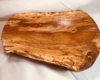 Ring Dish, Hand Turned Cherry Root Dish, Wood Bowl, Wooden Key Caddy, mothers day gift, One Of A Kind Wedding Gift, Jewelry Keeper