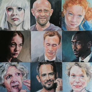 DEIN PORTRAIT, personalisiert, Portrait, individuell, Ölbild, Größe nach Vereinbarung