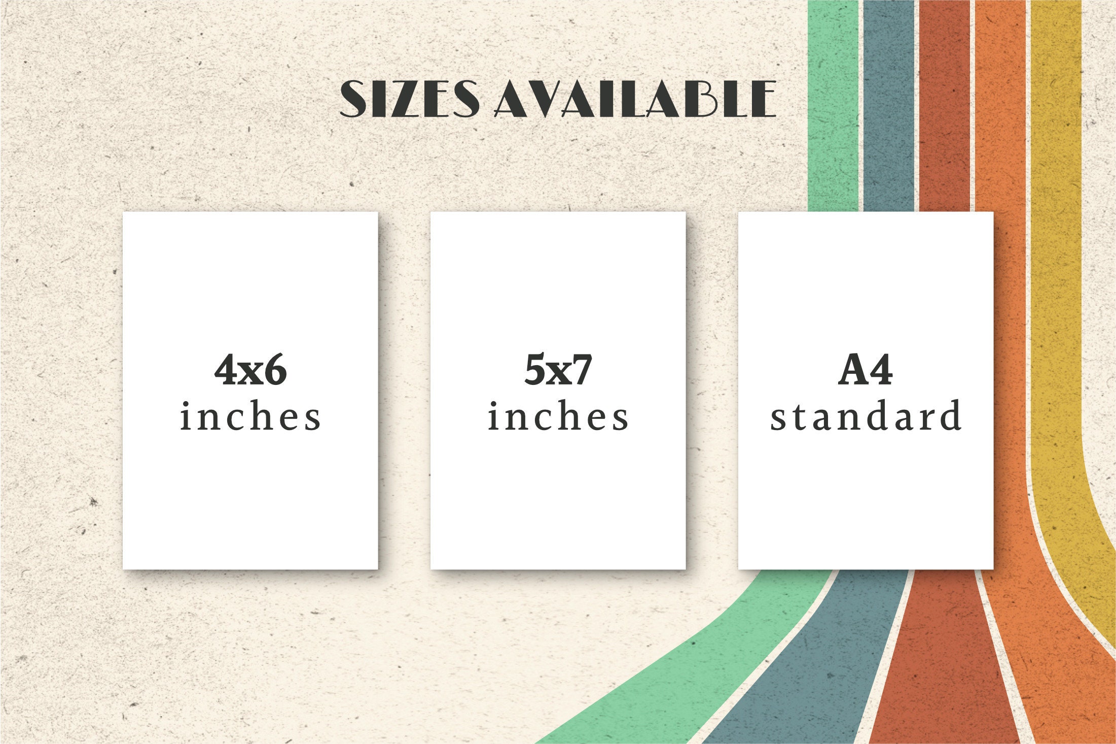 Retro Happy Birthday Greeting Card Customizable Age 50th | Etsy