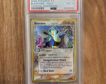 Blastoise Holographic Delta Species Crystal Guardians PSA 4
