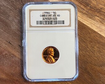 1964年 D リンカーン記念ペニー 1セント 米国コレクターコイン - Etsy 日本