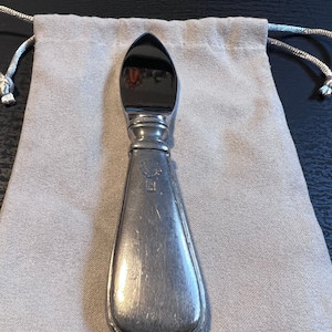 Timeless Vintage Sterling Silver Cheese Knife - Elevate Your Entertaining Experience