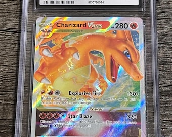 Charizard Vstar - Crown Zenith Graded CGC 10 - Pokmon Trading Card 019/159 - Etsy Charizard Vstar - Crown Zenith Graded CGC 10 - Pokmon Trading Card 019/159 - Etsy