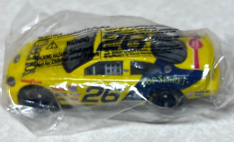 Vintage 1996 Racing Champions Cheerios Pop Secret Die-cast Race Car #26 ...