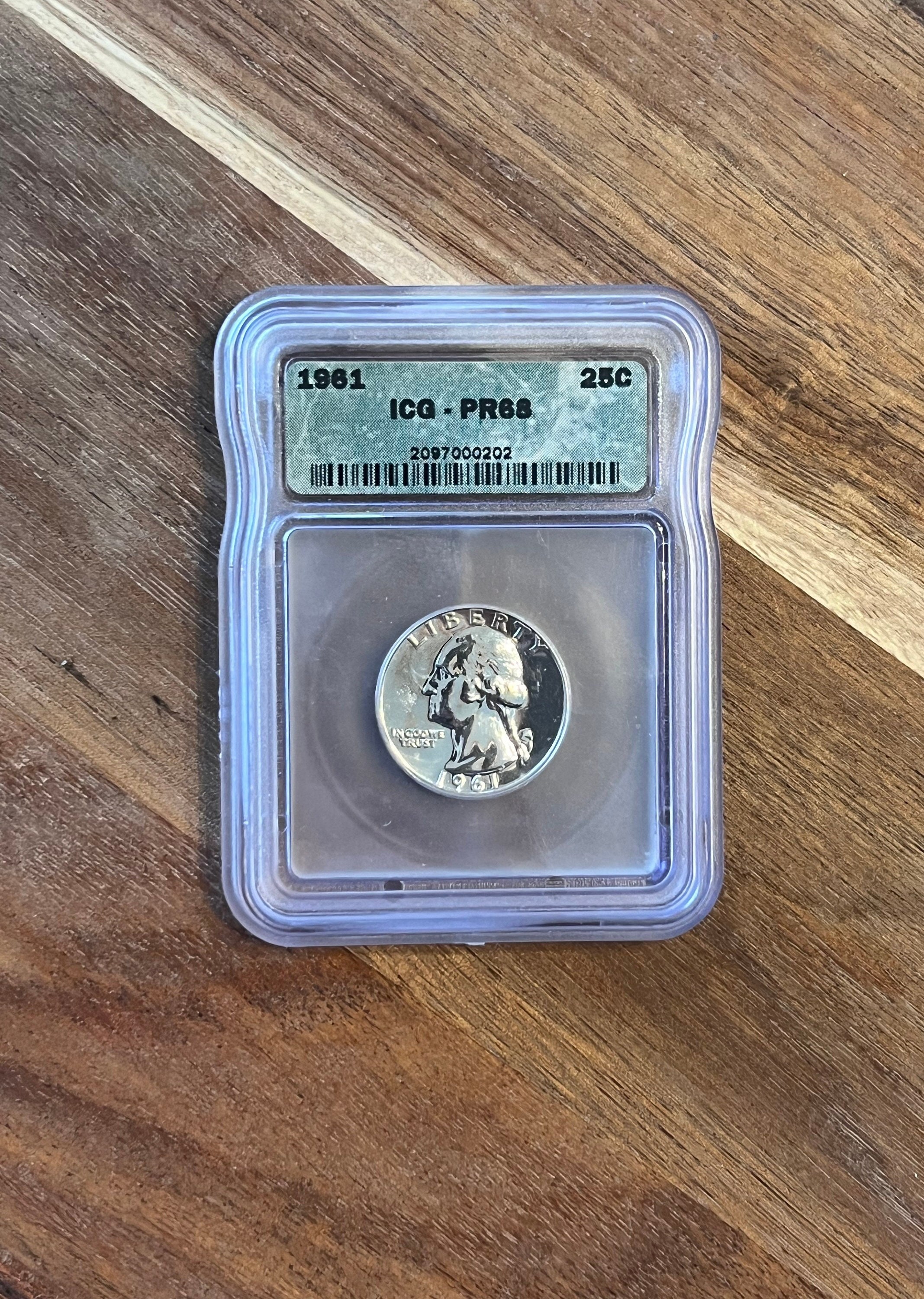 1961 quarter dollar - Etsy 日本