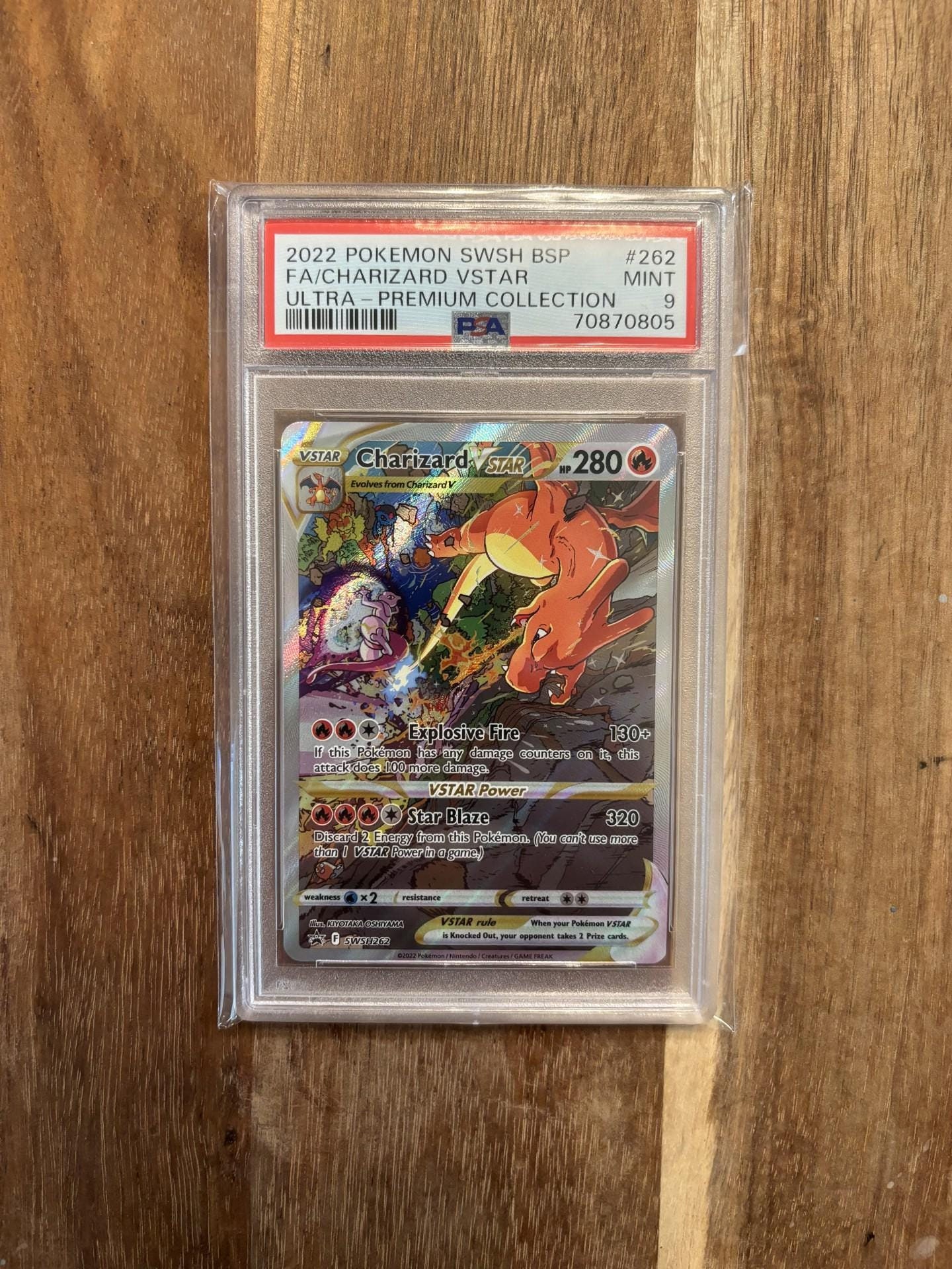 Charizard VSTAR - Ultra-premium Collection - PSA 9 Graded Card - Etsy