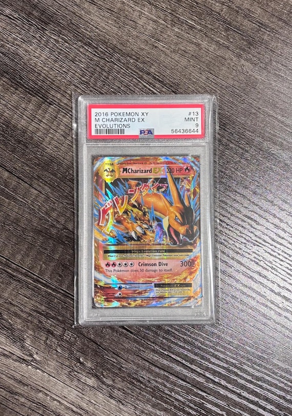 Pokemon M Charizard EX XY Evolutions Mint Condition PSA 9 - Etsy Hong Kong