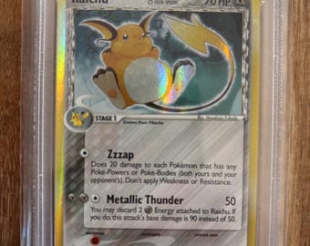ライチュウEX ホロンファントムズ ホログラフィック PSA 7 – レア