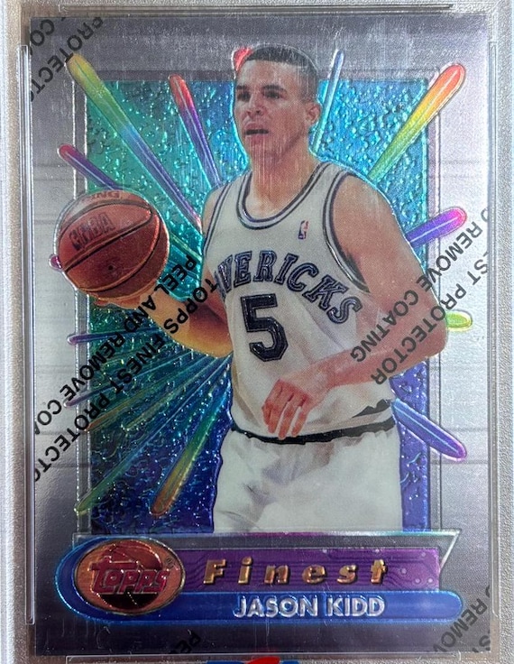 1994 ジェイソン・キッド Topps Finest Rookie Card #286 - PSA 8