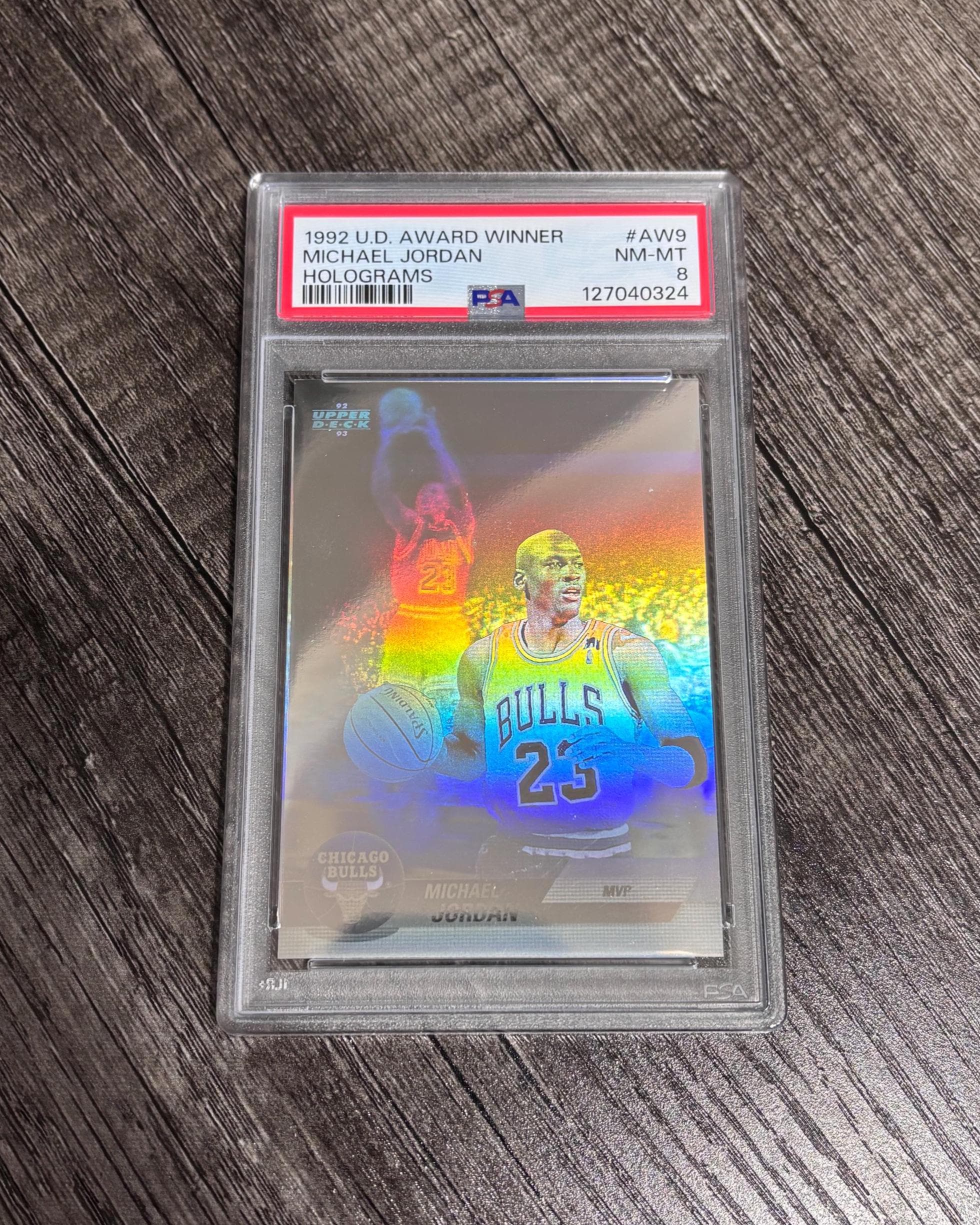 Michael Jordan Hologram Card - Etsy Michael Jordan Hologram Card - Etsy