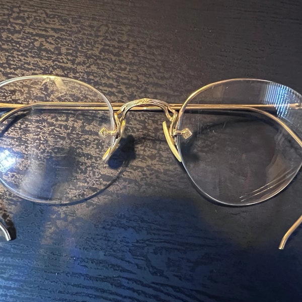 Vintage 12k Gold-Filled American Optical Glasses - Classic Elegance and Timeless Style