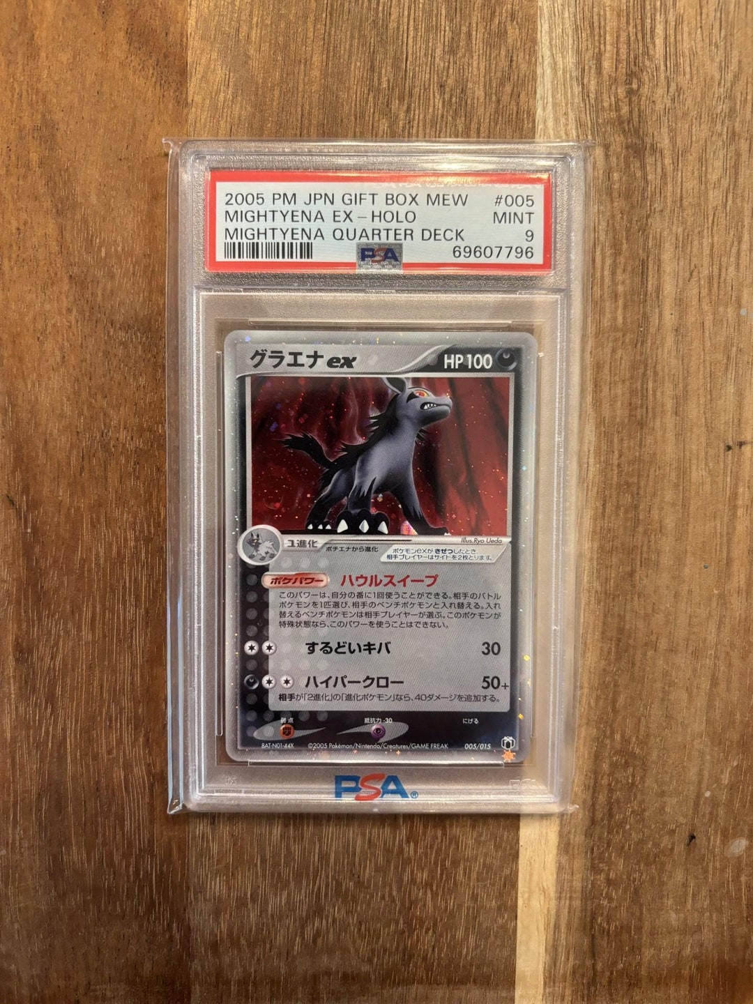 2005 Mightyena-Holo ホロカード Gem Mint 10 2005 Mightyena-Holo