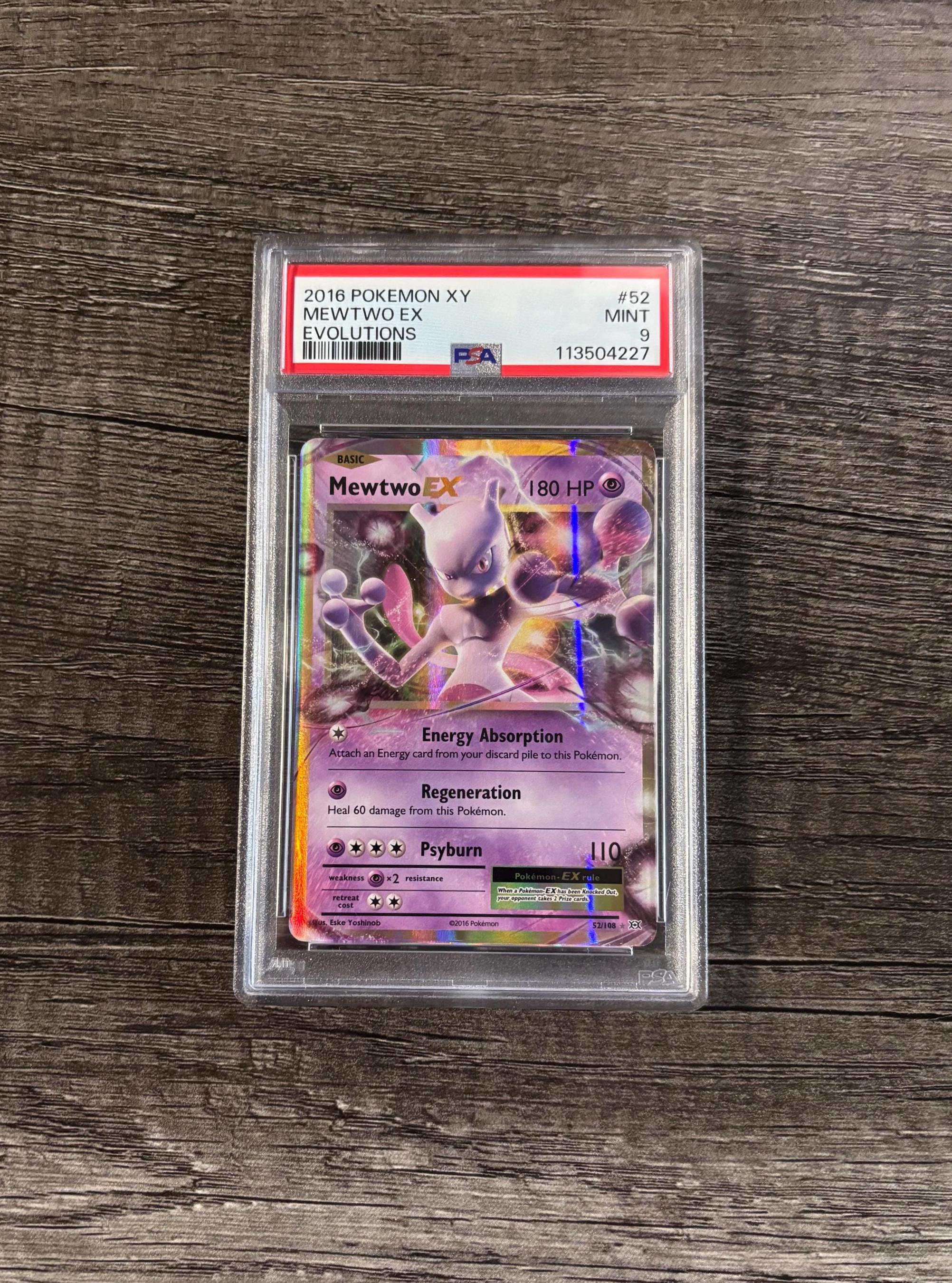 pokemon card mewtwo lv x Mewtwo Lv. X DP28 Holo Ultra Rare Pokemon Card Near Mint main image 1