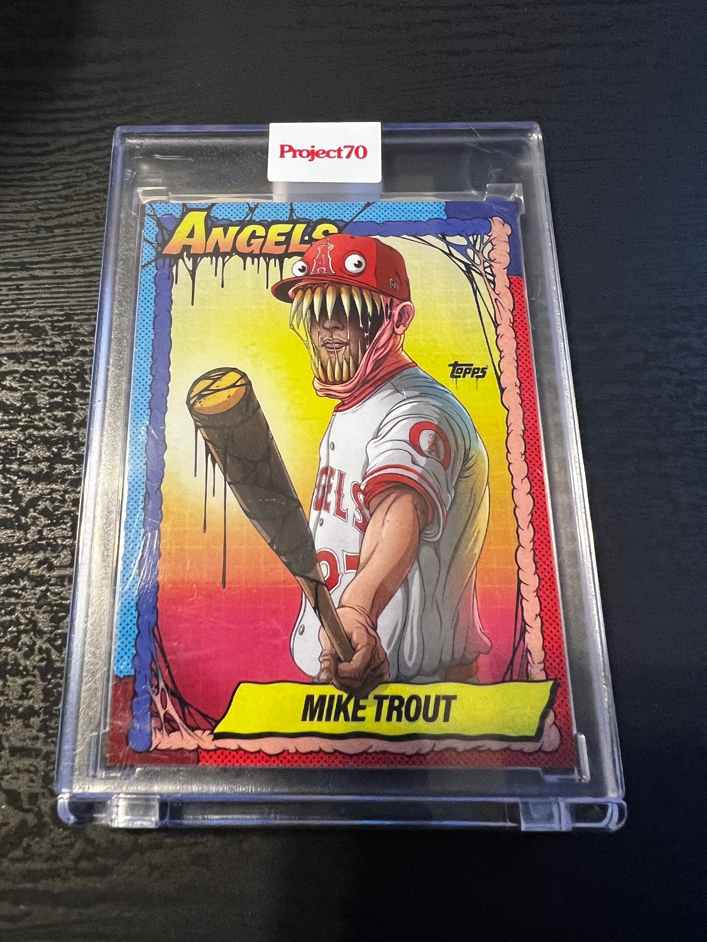 Topps Mike Trout Project 70 Mint Condition Baseball Trading Card 