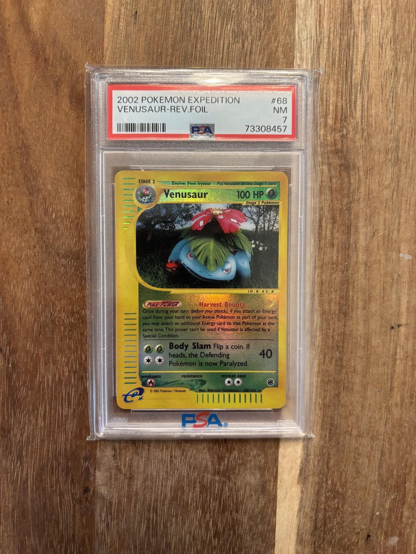 2002 Venusaur Expedition Reverse Holo PSA 7  Rare Vintage Pokmon Card -  Etsy New Zealand