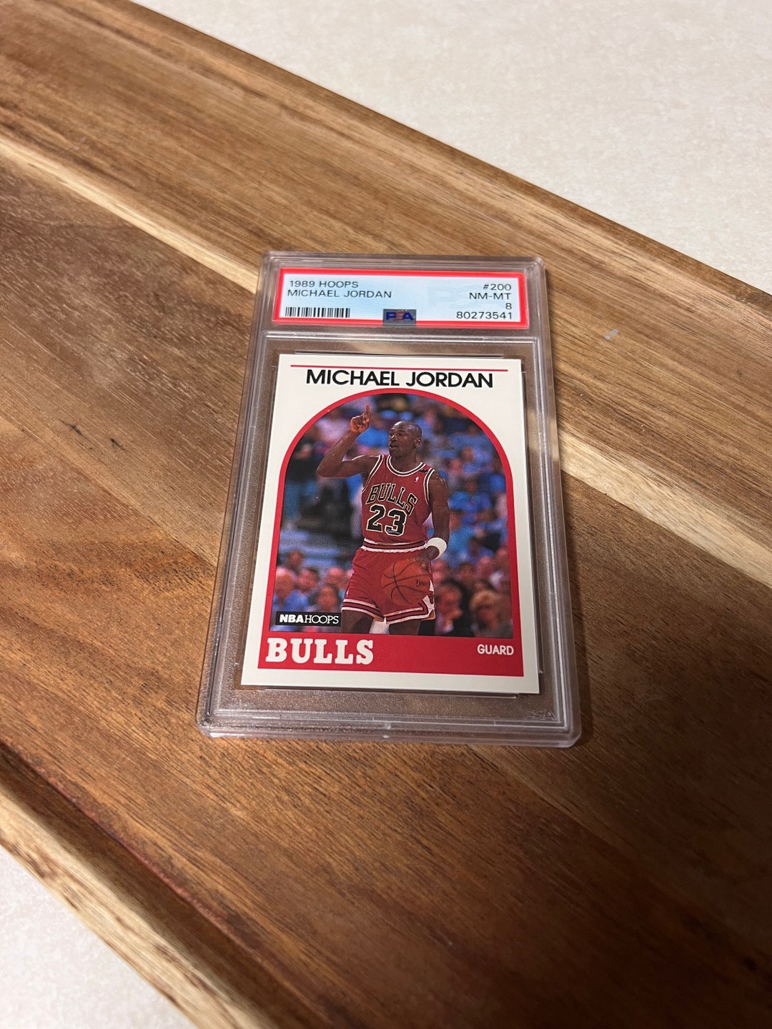 マイケルジョーダン トレーディングカード 8枚セット NBA BULLS 1989 Hoops #200 Michael Jordan PSA 8 - Iconic Chicago Bulls Guard