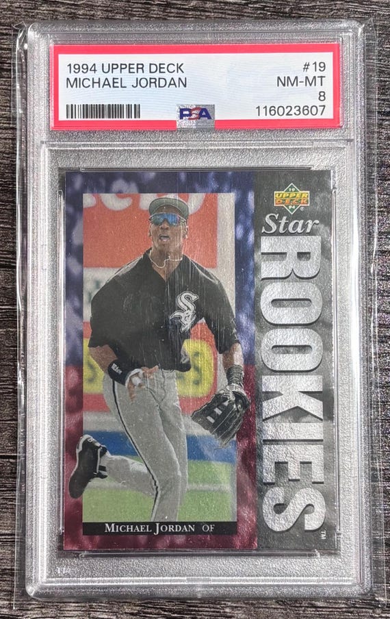1994年 Upper Deck マイケル・ジョーダン スタールーキーズ ベース 