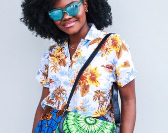African handmade crossbody bag/ Wax prints pouch /Stylish African Handbag \ Women crossbody bags \ African prints bag\ Amazing bag for her