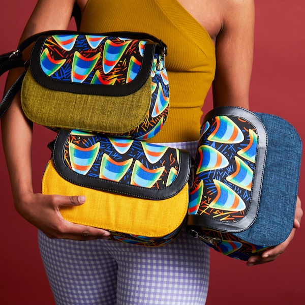 Etsy Design Awards finalist bag| Handmade Afrochic bags for women | Best anniversary gifts for her | African print bag | best gift under 90